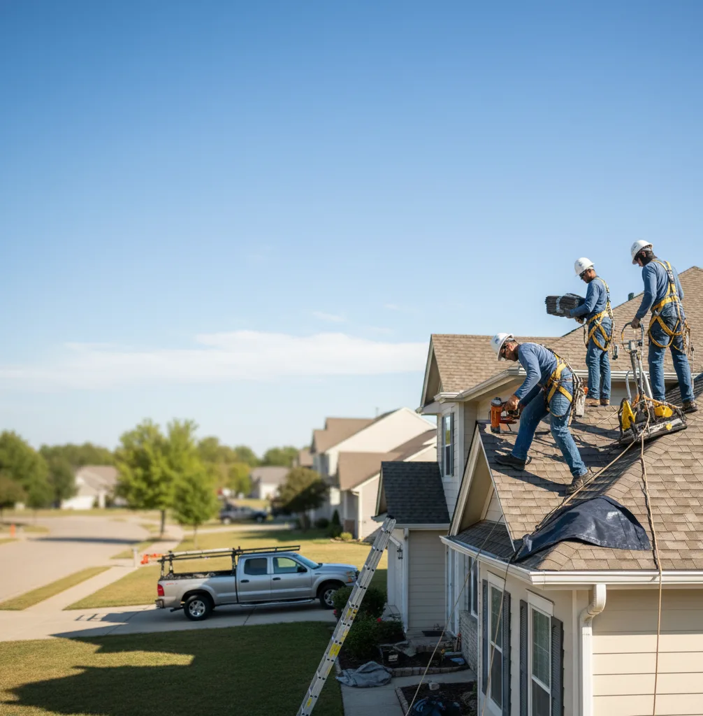 Roof Leak Repair in Mcloud, OK